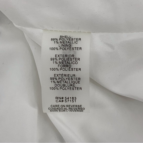 Tommy Hilfiger NWT Ivory Black Gold Plaid Tweed Mini Pencil Pocketed Skirt, 16 - Picture 12 of 14